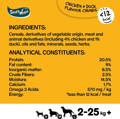 PEDIGREE® Tasty Minis! Chicken and Duck Flavour