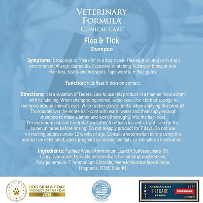 Veterinary  Formula Clinical Care Flea & Tick Shampoo