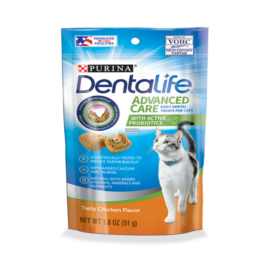 Purina DentaLife Chicken Flavor Dental Cat Treats