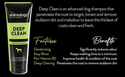 Animology Dog Shampoo  Deep Clean