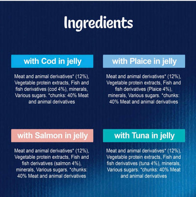 FELIX® As Good As it Looks Ocean Feasts in Jelly Wet Cat Food