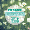 Airpure Pet Proud Carpet Freshener - Wild Country Flowers