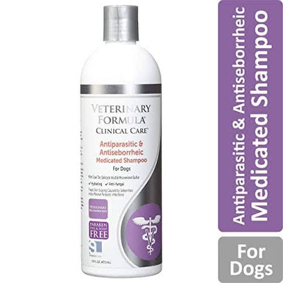 Veterinary  Formula  Clinical Care Antiparasitic & Antiseborrheic Medicated Shampoo
