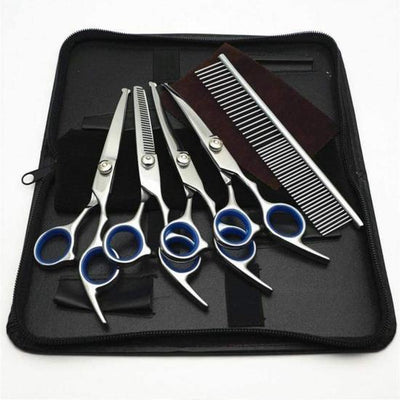 Professional 5 In 1 Grooming Scissors Set