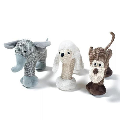 Animal Shaped Squeaky Plush Toys