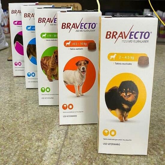 Bravecto Flea & Tick Chewable Tablet for Dogs