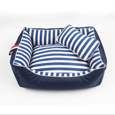 Luxury Stripe Pet Bed